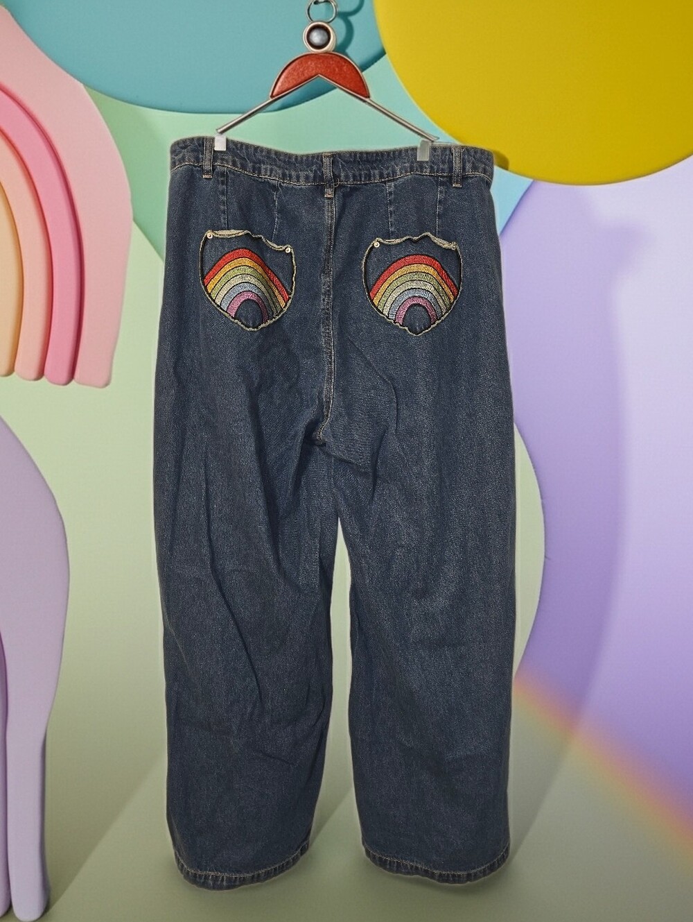 Rainbow Pocket Cider Jeans